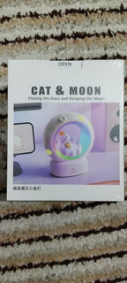 Moon LED Night Lamp with 3 Brightness Modes & Touch Contro