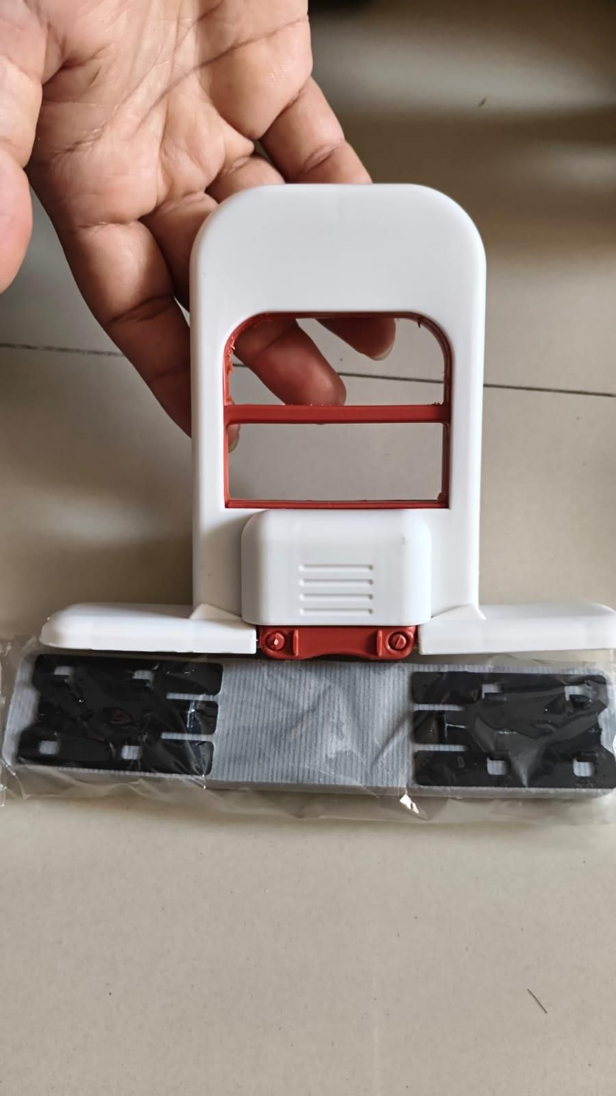 Mini Foldable Desktop Mop – Self-Squeeze PVA Sponge Head for Wet & Dry Cleaning – Portable Handheld Cleaner for Kitchen, Bathroom, Glass, Windows, Cars & Small Spaces – Includes 2 Gap Brushes