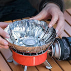 Windproof Outdoor Electronic Foldable Lotus Gas Stove