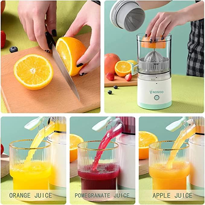 Electric Citrus Juicer, Multi-Purpose High Juice Yield Juicer Machine for Oranges & Mosambi & fruits Ideal for Travel & Kitchen.