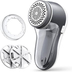 TEKCOOL Fabric Shaver, Lint Remover for Clothes, Electric Lint Shaver with 6-Leaf Blades, Sweater Shavers to Remove Pilling for Clothing, Couch, Furniture, Fuzz, Lint Ball, Pillings, USB Rechargeable