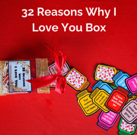 32 Reasons Why I Love You Hamper
