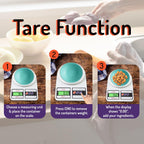 10Kg Kitchen Weight Machine, Digital Scale with LCD Display, Scale for Home Baking, Cooking & Balance Diet. Machine with capacity 10Kg, SF400/A121,Color May Vary